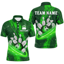Load image into Gallery viewer, Custom Men 3D Bowling Shirts Bowling Team Jersey Polo Bowlers Gifts Multicolor QZT473
