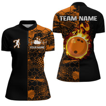 Load image into Gallery viewer, Bowling Polo Shirt Bowling Jersey for Women Bowling Team League QZT287