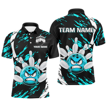 Load image into Gallery viewer, Men's Bowling Shirt Custom Bowling Jersey Polo Bowling Multicolor Team Shirts QZT483