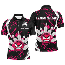 Load image into Gallery viewer, Men's Bowling Shirt Custom Bowling Jersey Polo Bowling Multicolor Team Shirts QZT483