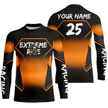 Load image into Gallery viewer, Custom Motocross Jersey Kid Men Women Upf30+ Orange Dirt Bike Shirt MX Off-Road Rider Motorcycle PDT670