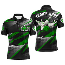 Load image into Gallery viewer, Bowling Polo Shirt For Men Bowling Team League Jersey Custom Bowling Shirt BDT268