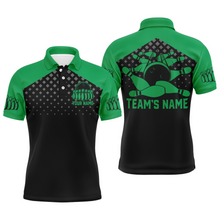 Load image into Gallery viewer, Custom Bowling Shirts With Name Bowling Team Jersey For Men Bowling Polo Shirt League BDT329
