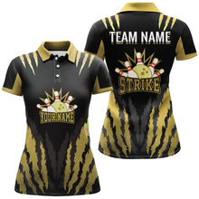 Load image into Gallery viewer, Strike Bowling Jersey For Women Personalized Bowling Shirt Team Bowling Polo Shirt BDT286