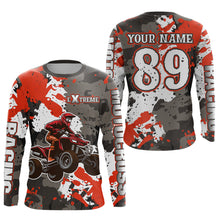 Load image into Gallery viewer, Camo ATV Racing Jersey Custom ATV Riding Shirt Quad Bike ATV Jersey for Kid Adult MX115