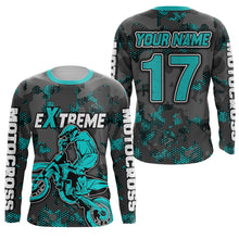 Load image into Gallery viewer, Motocross Jersey UPF30+ Youth Dirt Bike MX Racing Kid Men Women Off-Road Motorcycle Shirt XM112