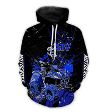 Load image into Gallery viewer, Custom ATV Motocross Hoodie for Men Women Quad Bike Shirt ATV Racing Hoodie MHATV04