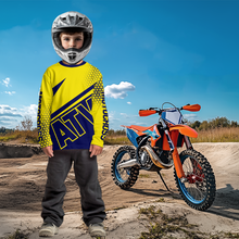 Load image into Gallery viewer, ATV Motocross Racing Jersey Custom ATV Shirts Kid Women Men ATV Quad Jersey MX122