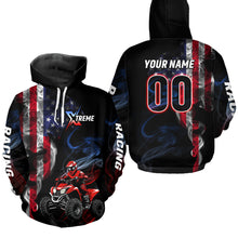 Load image into Gallery viewer, US Flag ATV Motocross Hoodie Custom ATV Off-Road Quad Bike Hoodie for Men Women HOT26