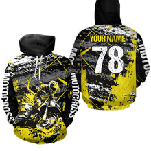 Load image into Gallery viewer, Custom Youth Motocross Hoodie Sweatshirts Dirt Bike Hoodies for Kid Adult Motorcycle Hoodie HOT14