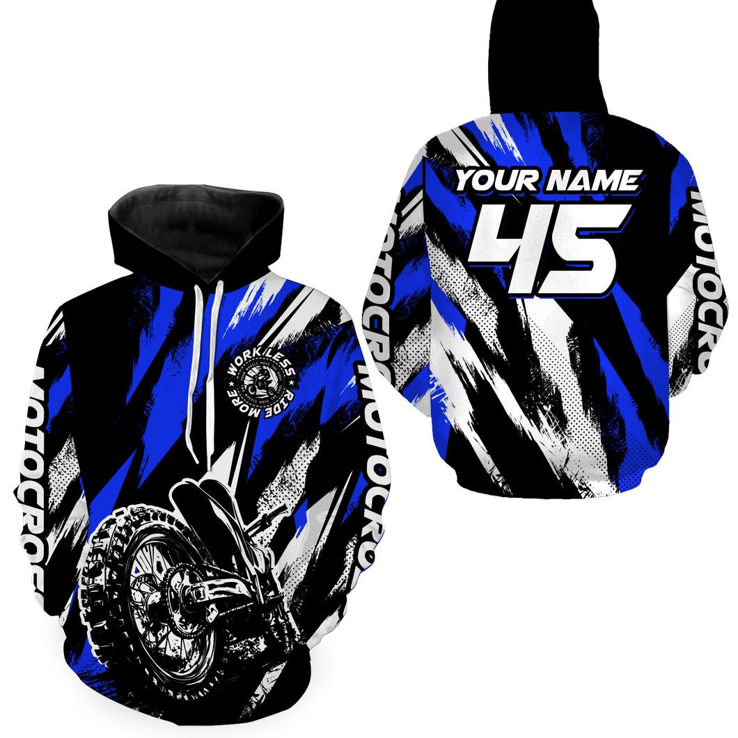 Custom Youth Dirt Bike Motocross Hoodie Shirt for Men Women Kid Motocross Hoodie Jersey HOT03