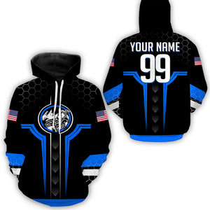 Adult&Kid Blue Custom Dirt Bike Jersey Motocross Jersey Upf30+ Motocross Shirt| CTP78
