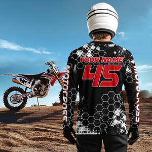 Motocross Jersey Custom Dirt Bike Racing Shirt for Men Kid Woman Off-road Jersey XM343