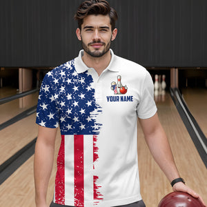 Custom Beer Bowling Shirts Polo American Bowling Jersey for Men QZT444