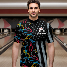 Load image into Gallery viewer, Customize Bowling Shirts for Men Women and Team Bowling Polo &amp; 1/4 Zip Shirt MBL52