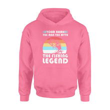 Load image into Gallery viewer, Custom name the man the myth the legend 1970s vintage retro personalized gift - Standard Hoodie