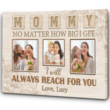 Load image into Gallery viewer, Personalized Mom Canvas-Mommy Photo Collage Mother's Day Canvas Gift, I Love You Mom Birthday Christmas| N2456