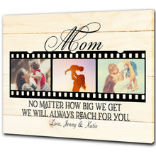 Load image into Gallery viewer, Personalized Mom Canvas- Best Mom Ever Mother's Day Custom Photo Collage, I Love You Mom Christmas Gift| N2463