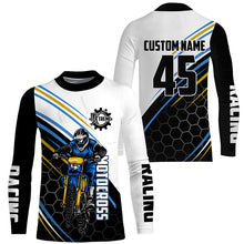 Load image into Gallery viewer, Men women kid dirt bike jersey custom Motocross extreme UPF30+ MX racing shirt motorcycle off-road PDT316