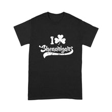 Load image into Gallery viewer, Clover Shenanigans Funny Irish Clover St Saint Patricks Day - Standard T-shirt