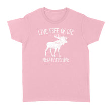 Load image into Gallery viewer, Live Free or Die New Hampshire - Standard Women's T-shirt D03