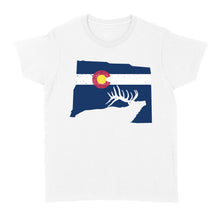 Load image into Gallery viewer, Colorado Elk Hunting, Colorado Elk Hunter, Elk Hunt, Elk Hunting Gift Essential Standard Women's T-shirt - NQSD234