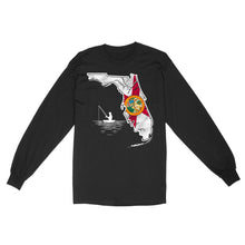 Load image into Gallery viewer, Long Sleeve - Florida fishing shirt gift for Florida fisherman