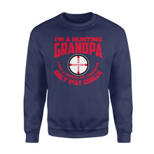 Load image into Gallery viewer, Funny Mens Grandpa Hunting Gift Shirt I'm A Hunting Grandpa Like Normal Grandpa But Much Cooler  Sweatshirt - FSD13