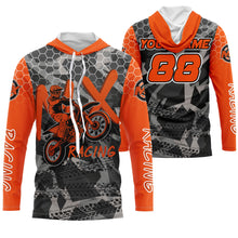 Load image into Gallery viewer, Personalized UPF30+ youth kid adult Motocross jersey extreme biker MX racing off-road shirt PDT66