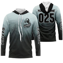 Load image into Gallery viewer, Custom motocross jersey UPF30+ wood terrain kids men women dirt bike enduro motorcycle off-road NMS1027
