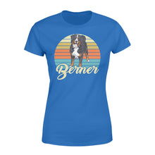Load image into Gallery viewer, Custom name Berner dog personalized gift Women's T-shirt
