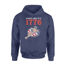 Load image into Gallery viewer, Women's USA Patriotic party like it's 1776 - Standard Hoodie