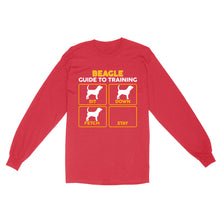 Load image into Gallery viewer, Beagle Standard Long Sleeve | Funny Guide to Training dog - FSD2404D08