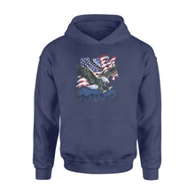 Load image into Gallery viewer, The Mountain Men's Eagle Talon Flag - Standard Hoodie