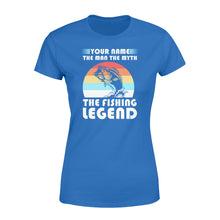 Load image into Gallery viewer, Custom name the man the myth the legend 1970s vintage retro personalized gift - Standard Women's T-shirt