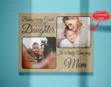Load image into Gallery viewer, Personalized Canvas| Mother &amp; Daughter - Custom Image Canvas for Mother| Gifts for Her, Mother, Mom T166