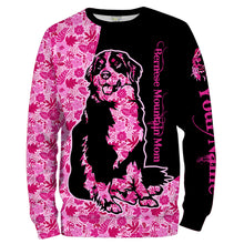 Load image into Gallery viewer, Bernese Mountain dog mom custom name full printing shirts, Personalized Gifts TATS206