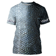 Load image into Gallery viewer, Chinook King Salmon Fishing Scales Custom Long Sleeve Fishing Shirts, Salmon Fishing Jerseys IPHW3986