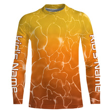 Load image into Gallery viewer, Redfish Puppy Drum Fish skin Custom Long sleeve performance Fishing shirts, Redfish Fishing jerseys IPHW3039