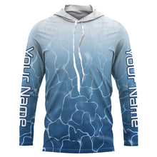 Load image into Gallery viewer, King Mackerel Fish skin Custom Long sleeve performance Fishing shirts, Kingfish Fishing jerseys IPHW3055