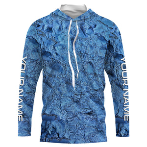 Ice camo Ice Fishing Shirts, Personalized Ice Fishing Clothing for men, women and kids IPHW3507