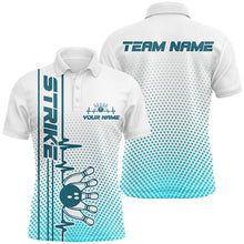 Load image into Gallery viewer, Strike Bowling Custom Bowling Shirts For Men And Women Bowling Team Jerseys Bowlers Outfits | Blue IPHW5504