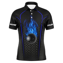 Load image into Gallery viewer, Custom bowling shirt for men – personalized team jersey front view