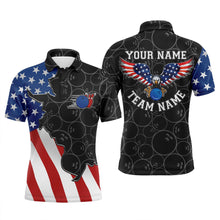 Load image into Gallery viewer, Custom bowling shirt for men – personalized team jersey front view