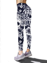 Load image into Gallery viewer, Skull Leggings for Women Custom name Full printing leggings FSD1738