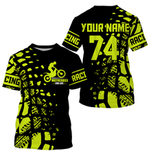 Load image into Gallery viewer, Kid&amp;adult custom Motocross jersey UPF30+ MX Racing for Life dirt bike motorcycle off-road racewear| NMS934