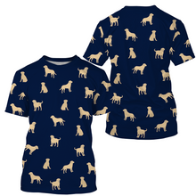 Load image into Gallery viewer, Labrador Retriever Lover Hoodie Long Sleeve Blue Shirt Kid Adult Shirt Lab Owner Labrador Owners| JTSD350