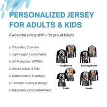 Load image into Gallery viewer, Extreme Enduro Personalized Jersey UPF30+ Adult&amp;Kid 3D Print Off-road Dirt Bike Racing Enduro Motocross| NMS712