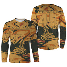 Load image into Gallery viewer, Personalized Motocross Jersey Custom Number&amp;Name Motorcycle Shirt Off-Road Dirt Bike Racing| NMS580