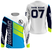 Load image into Gallery viewer, Custom Motocross Jersey UPF30+ Extreme Dirt Bike MX Racing Adult&amp;Kid Off-Road Motorcycle Shirt| NMS773